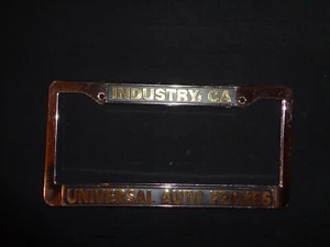 Universal Auto Frames License Plate Frame Plastic Silver Chrome Car Industry    - Picture 1 of 3