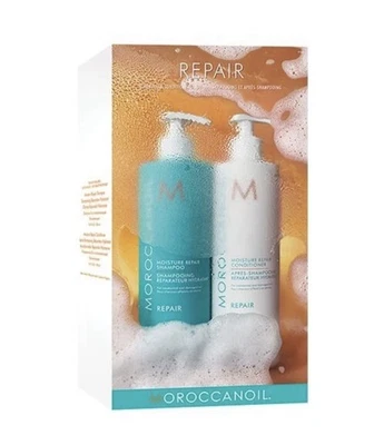 Moroccanoil Moisture Repair Shampoo Conditioner Set 16.9 oz (500ml) New In Box - Image 1 of 4