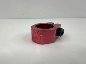 Vintage Cycle Pro BMX Racing Seatpost Clamp 1” Red HTF - Picture 1 of 7