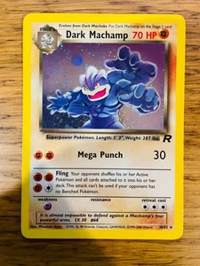 NEAR MINT! Dark Machamp (10/82) Holo Team Rocket Pokemon Card! FAST & FREE P&P! - Picture 1 of 4