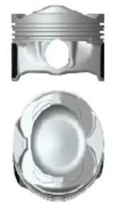 Pistón del motor revestido 013 PI 00157 000 MAHLE para FORD C-MAX II FOCUS III - Imagen 1 de 7