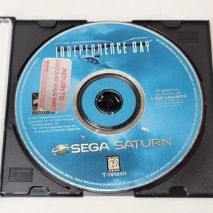 Independence Day (Sega Saturn, 1997) Disc Only (Professionally Cleaned) - Picture 1 of 2