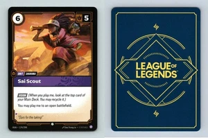 Sai Scout #174/298 Riftbound League Of Legends Origins 2025 Common TCG - Picture 1 of 1