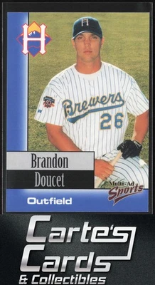 Brandon Doucet 1998 Multi-Ad Helena Brewers #13 Helena Brewers - Image 1 of 2