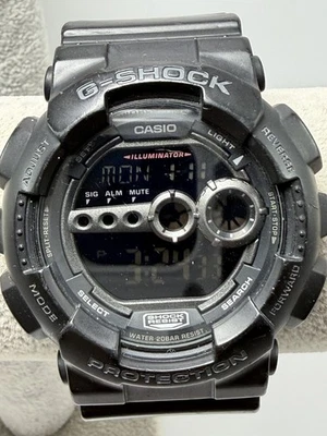 Casio G-Shock GD-100 Nuevo Batería Mod 3263 48MM 8.5" Negro Militar Reloj Hombre Foto 1 de 4