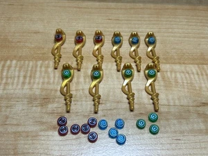 LEGO Marke Ninjago Schlangenschlangenstab (98134) Menge 10 Fangpyre Venomari Hypno - Bild 1 von 8