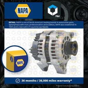 Alternator fits OPEL ASTRA G 2.0D 98 to 05 NAPA 6204023 6204024 6204077 6204037 - Picture 1 of 2