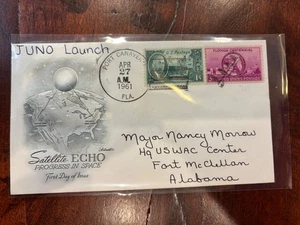 Juno II Satellite 4/27/1961 Launch ARTMASTER Cover Space Gamma-Ray Telescope !! - Picture 1 of 2