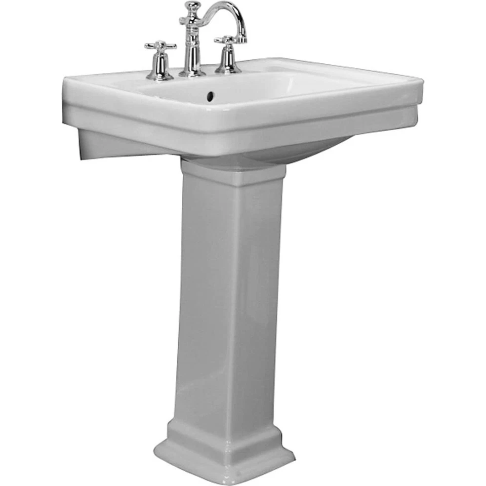 BarclaySussex 660 Basin, 8"cc, White - Image 1 of 1
