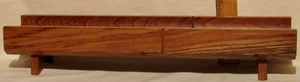 MCM VINTAGE SCANDIA DESIGNS TEAK WOOD BAGUETTE BREAD SLICING TRAY - Photo 1/6