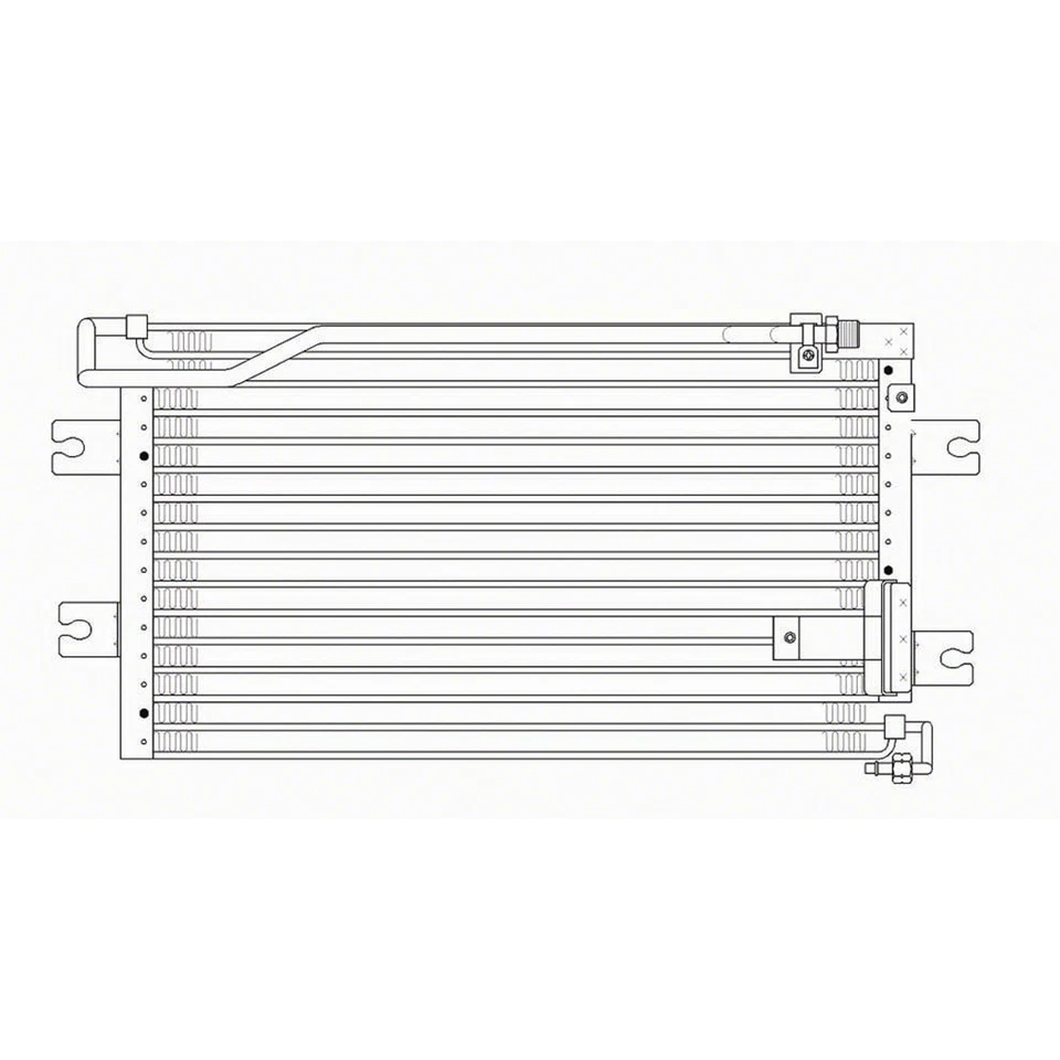 New Premium Fit A/C Condenser NA0161480 - Image 1 of 1