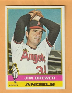 Jim Brewer California Angels 1976 Topps #459 Broken Arrow Oklahoma - Picture 1 of 2