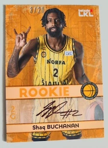 2024-25 H&C LKL Basketball Autograph Siauliai Shaq Buchanan 3/20 - Picture 1 of 2