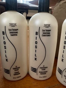34 ounce Biosilk SILK THERAPY SMOOTHING conditioner and SHAMPOO 11.6 oz - Picture 1 of 1
