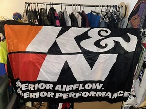 Drag Racing K&N Performance Flag Banner K&N 72X42 New In Bag Christmas Gift…… - Picture 1 of 2