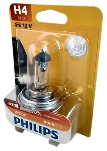 H4 PHILIPS Vision P43t +30% mehr Licht 1 Stück Blister 12342PRB1 - Bild 1 von 2