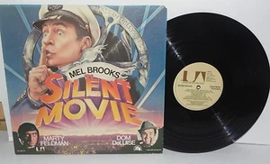 SILENT MOVIE LP OST VG+ 1976 United Artists UALA672 John Morris Poster Mel Brook - Picture 1 of 3
