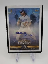 2020 Topps X Ben Baller Blake Treinen Auto Dodgers World Series Champions Set