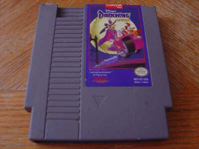 Disney's Darkwing Duck (Nintendo Entertainment System, 1992) Authentic Tested - Image 1 of 2