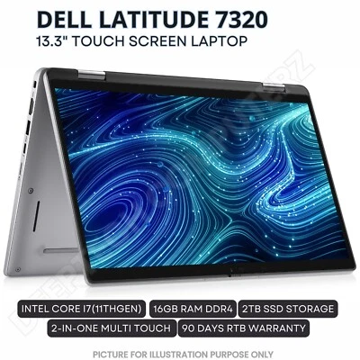 Dell Latitude 7320 i7-11th Gen 16GB RAM 512GB SSD 2 in 1 Touchscreen Win11 WSC - Image 1 of 4