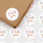 THANK YOU  - Labels stickers Supporting Small Business glossy
