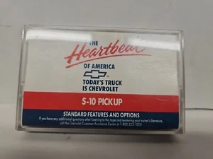 The Heartbeat of America Truck is Chevrolet S-10 Pickup GM CassetteTape Untested - Picture 1 of 5