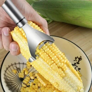 Kitchen Corn Cob Stripper Cutter Peeler Thresher Remover Stainless Steel Tool - Picture 1 of 1