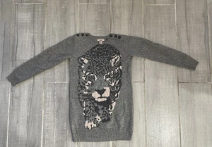 Suéter STELLA MCCARTNEY para GAP KIDS Leopardo Seda Cachemira Talla XL 12 - Imagen 1 de 10