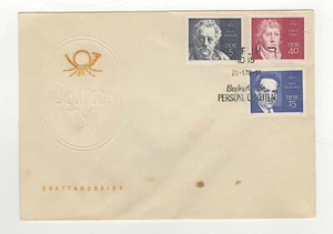 Allemagne 1970 personnalités FDC oblit. 1er jour Berlin /L4845 - Bild 1 von 1