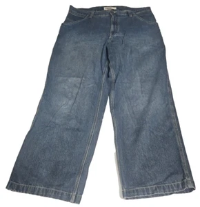 Vintage Route 66 Y2K Carpenter Painter Jeans Wide Leg Men's Plus Size 42X32 - Picture 1 of 11