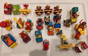 Vintage Diecast Lot - 23 PCs - Late 70s - Early 80s - Disney Muppets Peanuts ...
