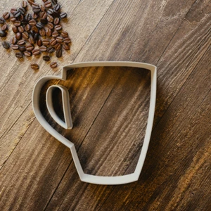 Taza de café Cortador de galletas - Fondant - 3 Tamaños - Té  - Imagen 1 de 3