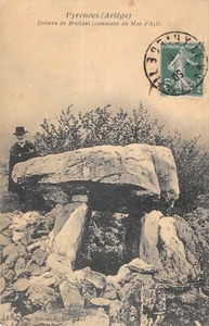 CPA 09 PYRENEES / ARIEGE / DOLMEN DE BRILLAUT / COMMUNE DU MAS D'AZIL - Picture 1 of 1