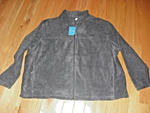 NUEVO CON ETIQUETAS~Columbia~STEENS MOUNTAIN~ Para hombres Cremallera Completa 2.0~ Chaqueta Polar~Talla 6X Gris - Imagen 1 de 3