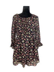 Mini Vestido Floral Muñeca Free People de Gasa Talla 4 - Imagen 1 de 9