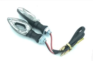 COPPIA DI INDICATORI DI DIREZIONE UNIVERSALI FRECCE A LED IMPERMEABILI PER MOTO - Imagen 1 de 4