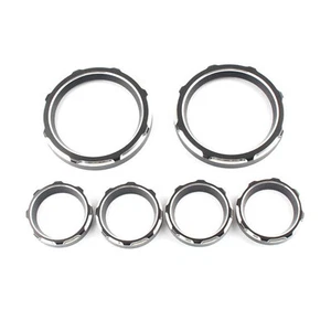 For Harley Electra Touring Trike Gliding 1996-2013 Speedometer Bezel Kits Chrome - Imagen 1 de 7