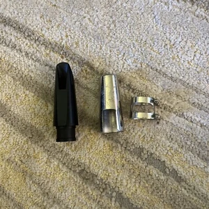 Rare The Woodwind Co. New York Steel Ebonite tenor G7 saxophone mouthpiece - Picture 1 of 4