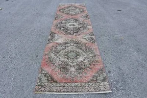 Anatolian Rug, Antique Rug, Turkish Rug, 3.3x12.5 ft Runner Rug, Vintage Rug - Picture 1 of 6