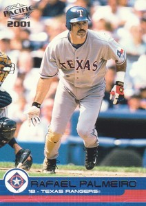 2001 Pacific Baseball #431 Rafael Palmeiro