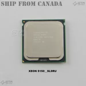 Intel Xeon 5150 2.66GHz SL9RU Server CPU Socket 771 Dual-Core - Imagen 1 de 1