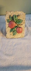 Rustikale hängende Apfel Wand Schiefer, Bauernhaus Deko - Bild 1 von 8