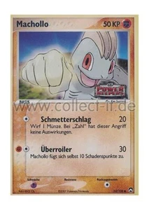 Pokemon 53/108 - Machollo - Reverse Holo -EX Power Keepers - Bild 1 von 1