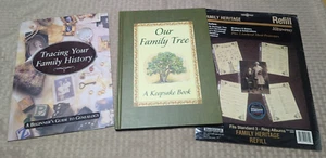 Family Tree 3 - Pack! Our Family Tree, Tracing Your History & Refills -Genealogy - Picture 1 of 9