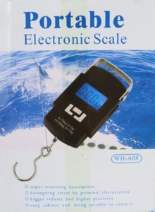 Portable Electronic Scale 50kg Hanging Digital Pocket Scale WH-A08 - Picture 1 of 3