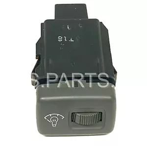 Interruptor atenuador de luz de tablero Honda Civic 1996-2000 iluminación OEM GRIS CLARO - Imagen 1 de 5
