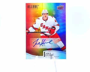 2021-22 UD Joey Keane Rookie Auto Carolina Hurricanes Full Rainbow Upper Deck - Picture 1 of 12