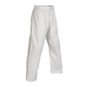 Kids White Century Pants Size: Junior - Hook & Loop Waist Pants MMA Martial Arts