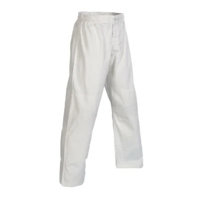 Pantalones Century blancos para niños talla: Junior - Pantalones de cintura de gancho y bucle MMA artes marciales Foto 1 de 4