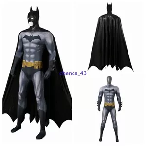 Justice League Warworld Batman Men's Bodysuit Jumpsuit Cosplay Costume Halloween - Picture 1 of 25